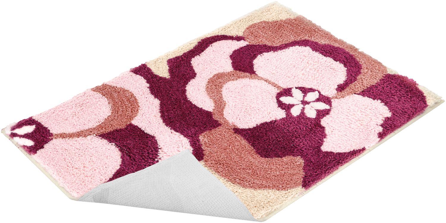 LIVARNO Badmat, 60 x 90 cm (Bloemen)