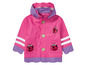 Roze regenjas met lieveheersbeestjes voor kinderen.