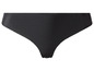 Zwarte string onderbroek.