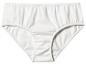 Witte katoenen slip met hoge taille