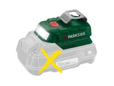 PARKSIDE® Accu-adapter 20V