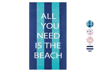 CRIVIT Velours strandlaken 170 x 93 cm