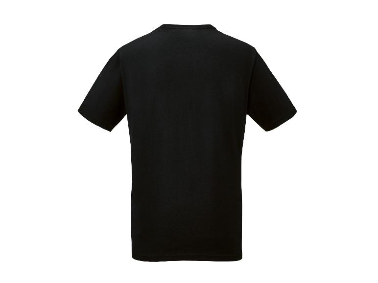 Zwart T-shirt met korte mouwen, achterkant