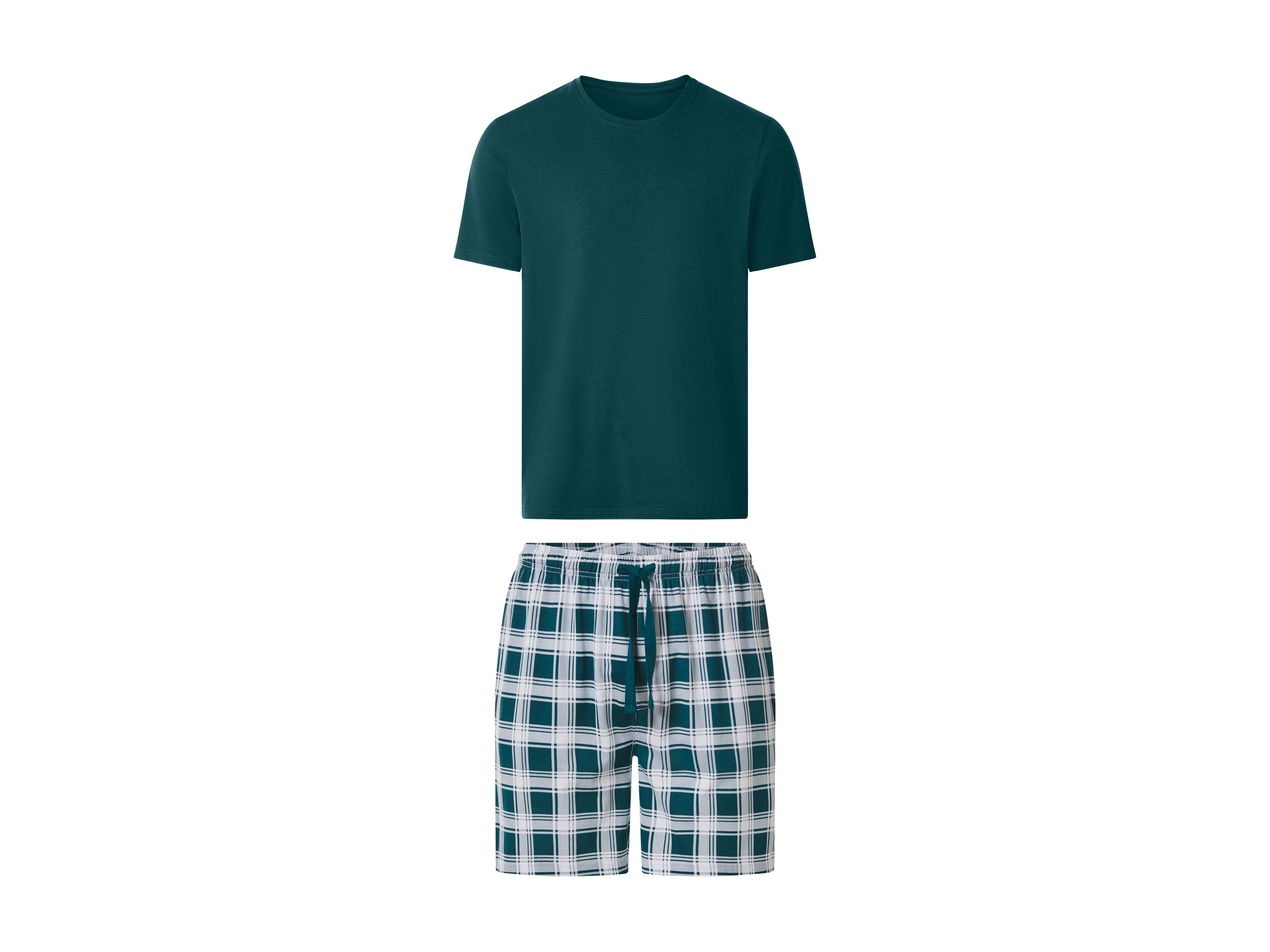 esmara Men Korte heren pyjama (Groen, S (44-46))