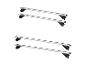 Ultimate Speed dakdragers: set van vier aluminium dragers.