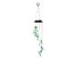 Solar wind chime met decoratieve kolibries.