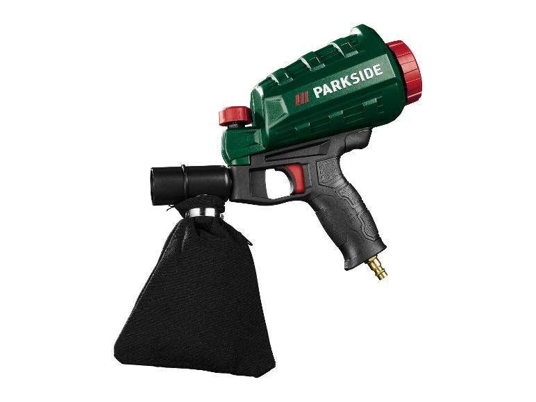 PARKSIDE zandstraalpistool met opvangzak voor straalmiddel