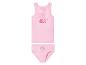 Roze kinderondergoedset met Peppa Pig en George Pig opdruk.