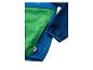 Blauwe en groene kinderhoodie met lange mouwen