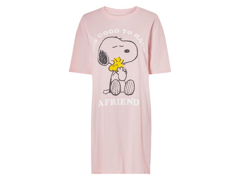 Roze Peanuts nachthemd met Snoopy.