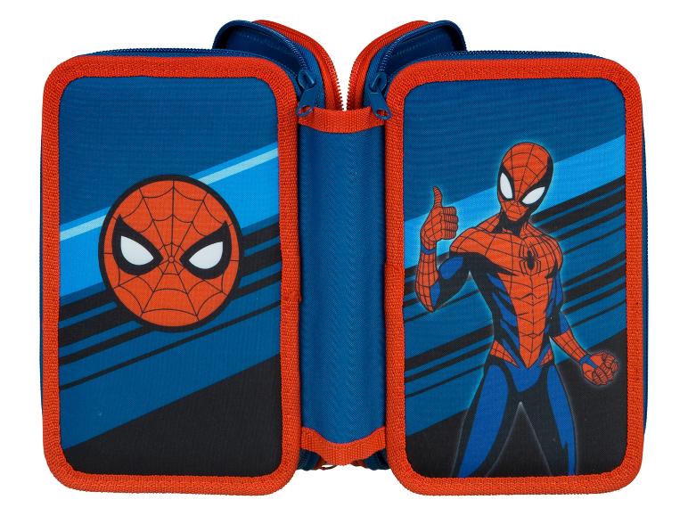 Dubbele etui met Spider-Man thema.