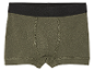 Khaki boxershorts.