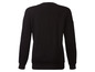 Zwart sweatshirt met lange mouwen.