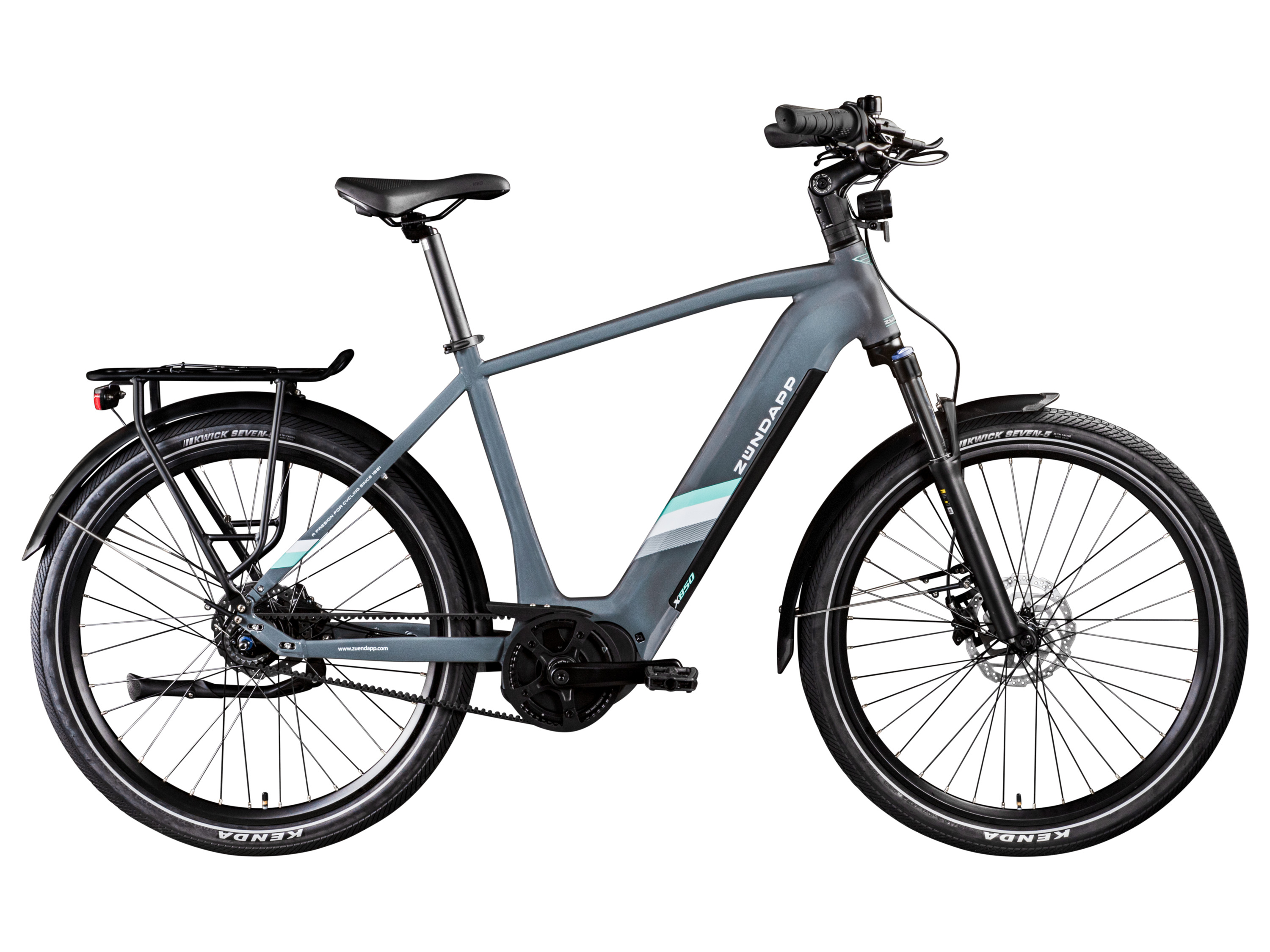 ZÜNDAPP Elektrische fiets X850 (basaltgrijs)