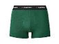 Groene PARKSIDE boxershort met zwarte elastische tailleband