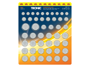 TRONIC® Knoopcelbatterijen