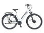 Een witte Prophete Genesis E 2.0 elektrische fiets.