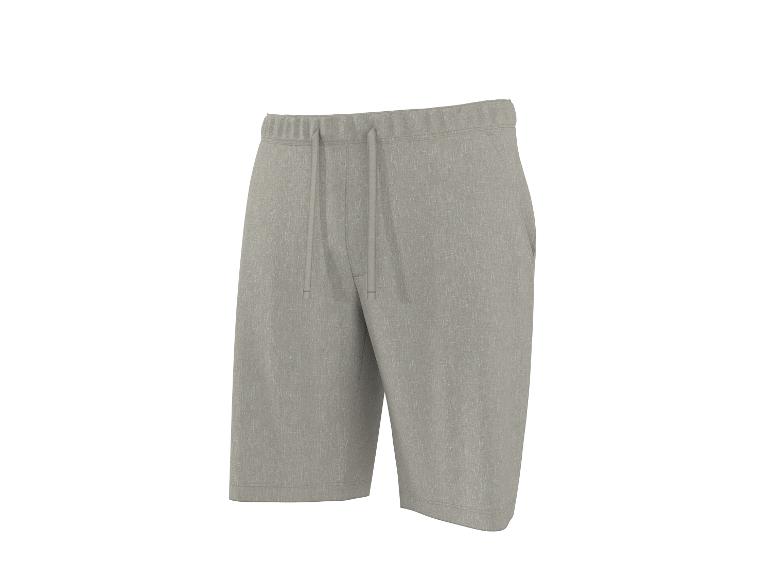 Korte heren broek met linnen
