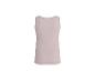Dames basic beige tanktop, achterkant.