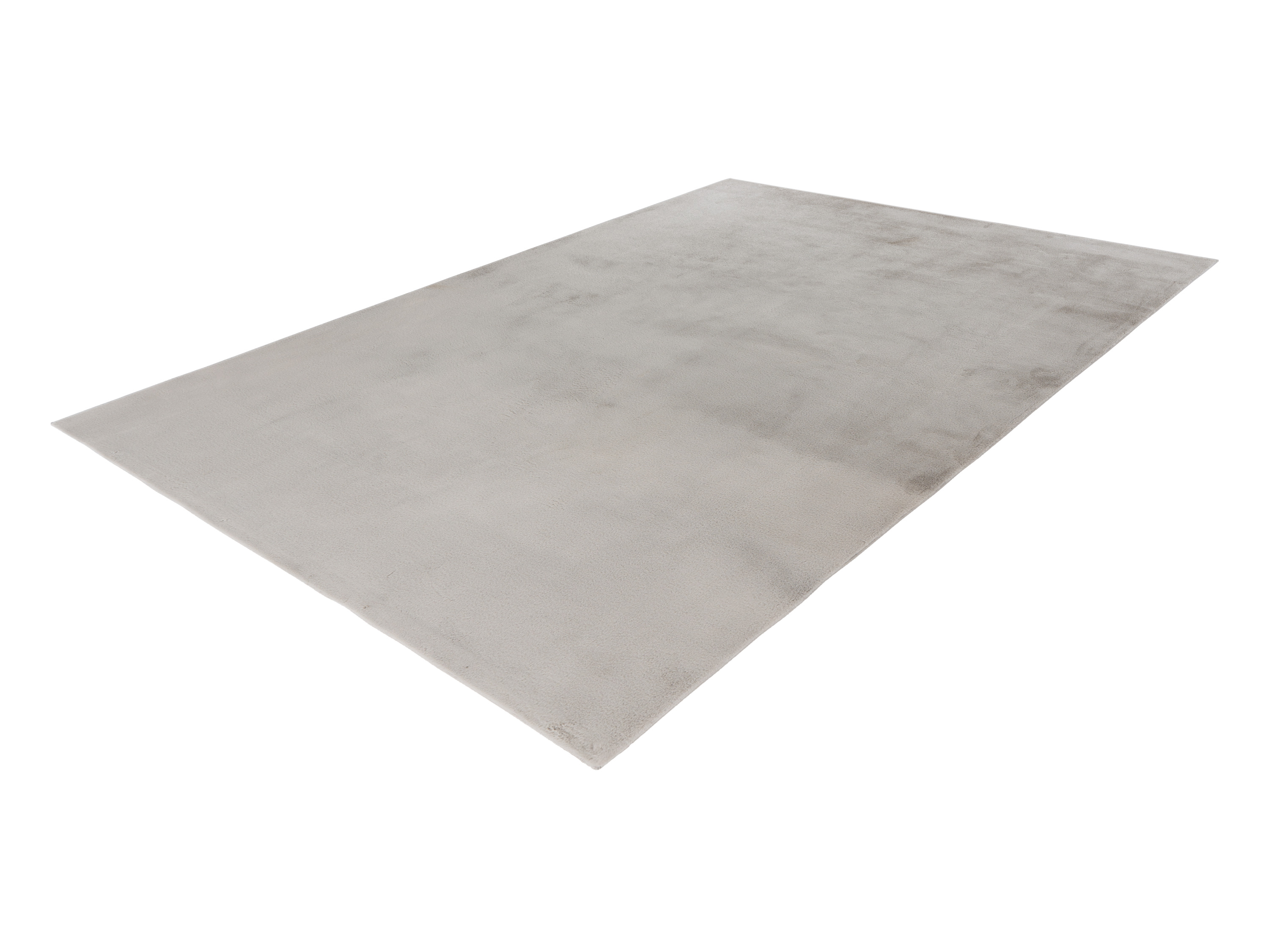 KAYOOM Vloerkleed Surfacer, laagpolig (225, Zilver, 160 x 230 cm)