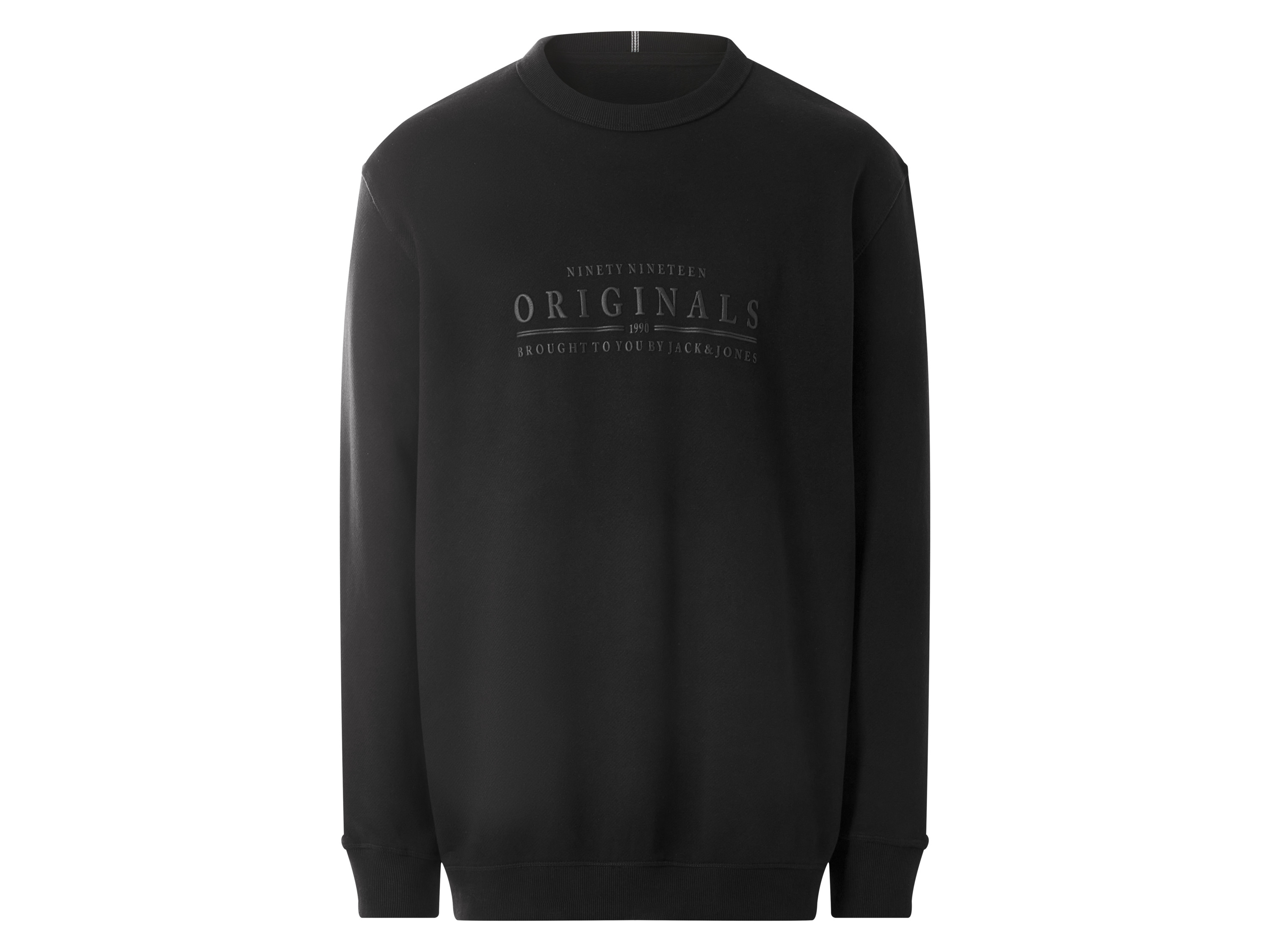 JACK & JONES Heren sweater (Zwart, M)