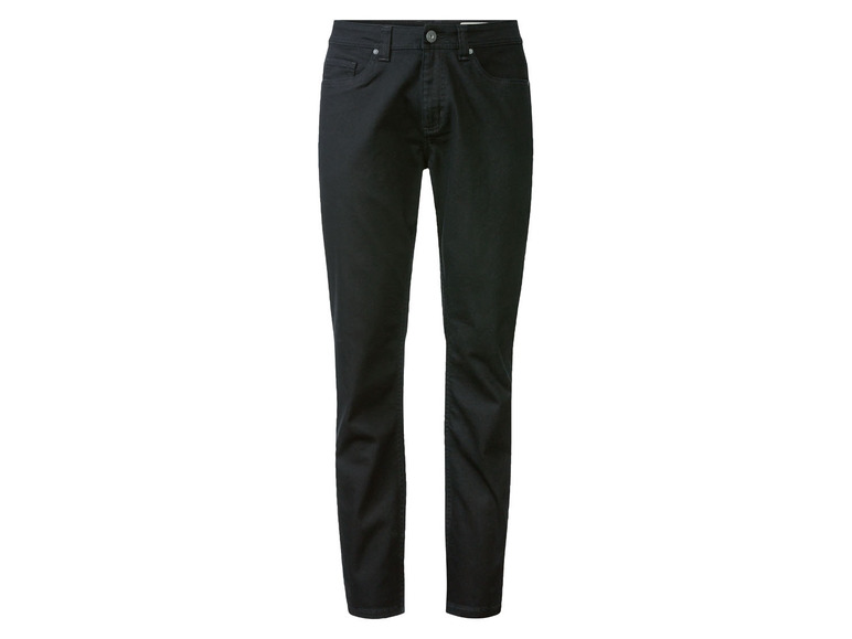 Ga naar volledige schermweergave: LIVERGY® CASUAL Heren-jeans, Slim Fit, met normaler tailletaillehoogte - afbeelding 2