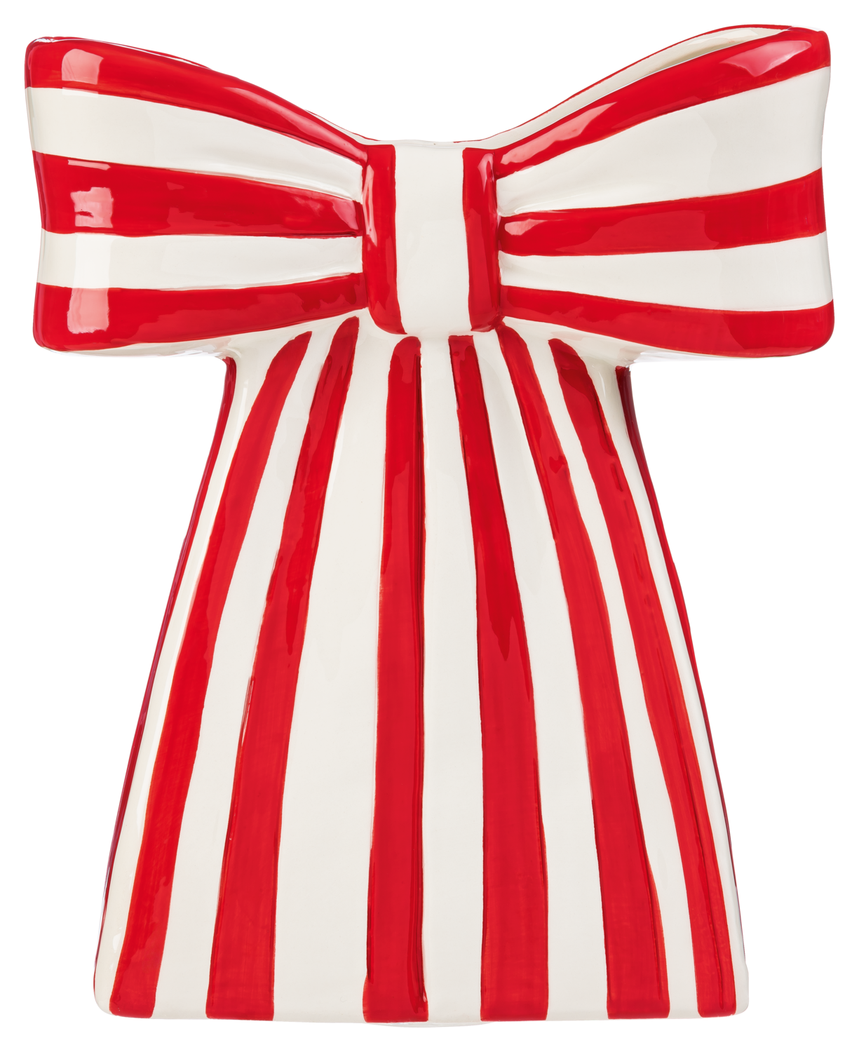 LIVARNO Vaas (Strik/rood/wit)
