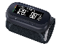 Digitale polsbloeddrukmeter met manchet en display.