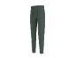 Groene joggingbroek met elastische tailleband en geribde boorden