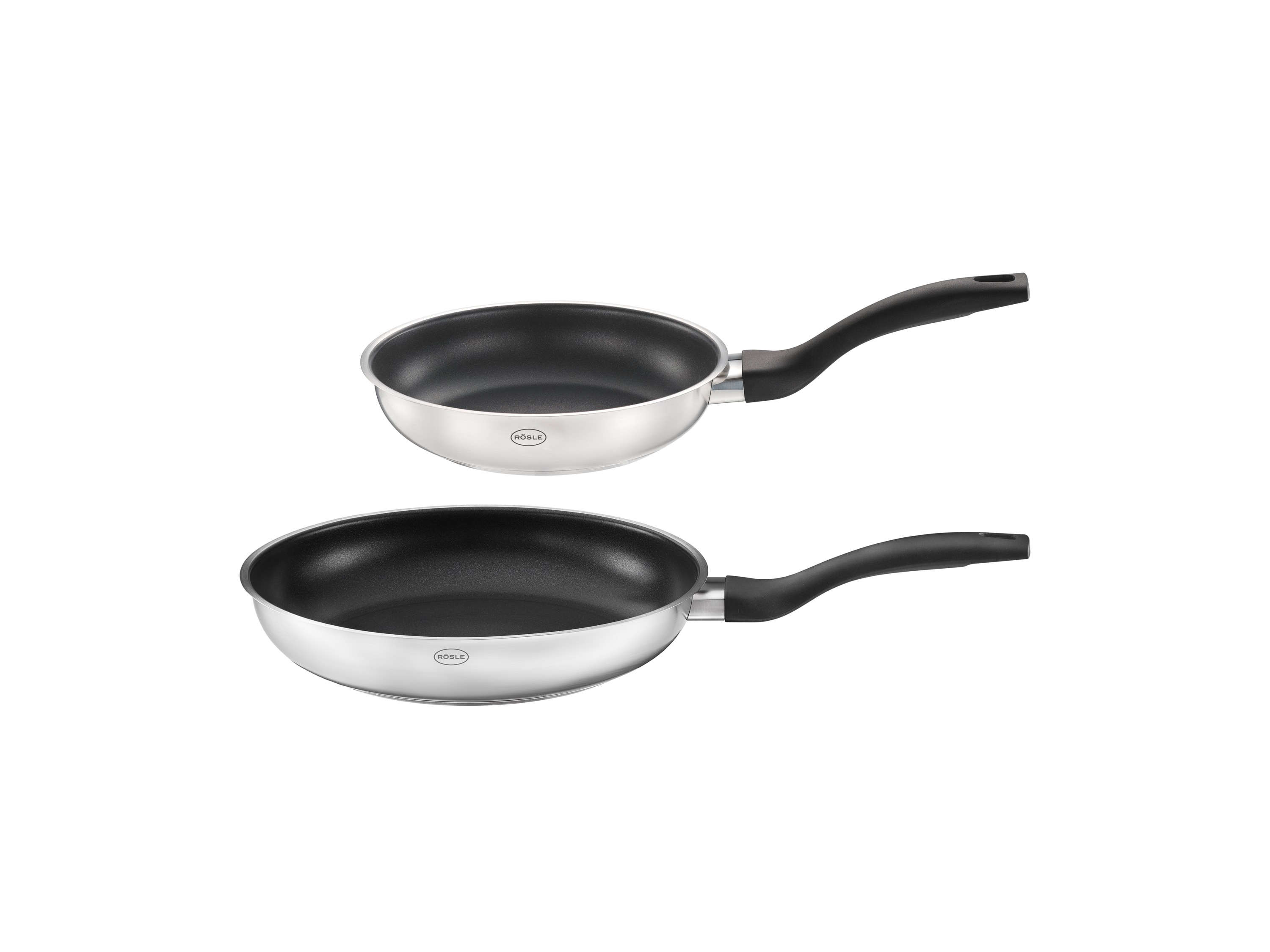 RÖSLE Koekenpannenset, BASIC LINE, Ø20 en Ø24 cm