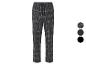 Grijze geblokte broek met trekkoord