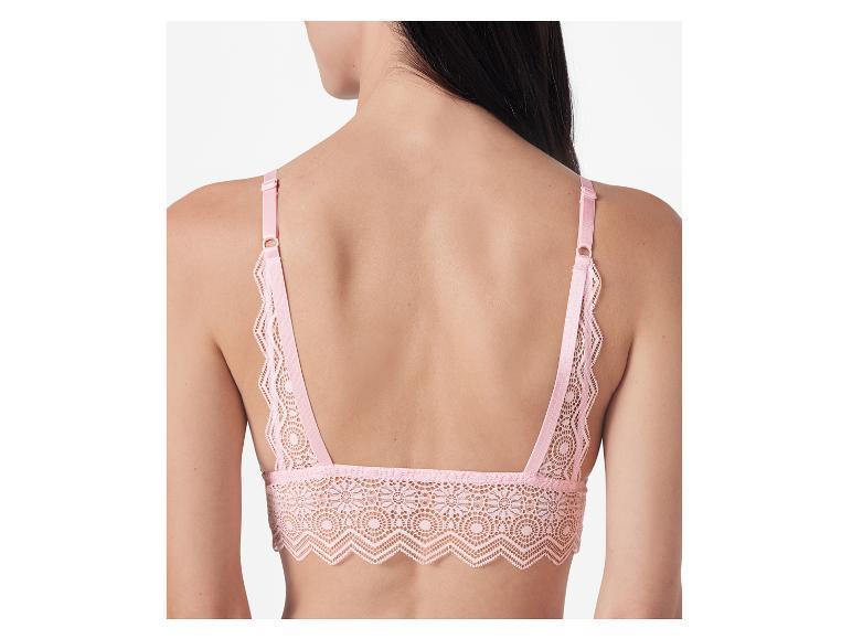Roze kant bh, achterkant.