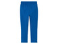 Blauwe broek met elastische tailleband