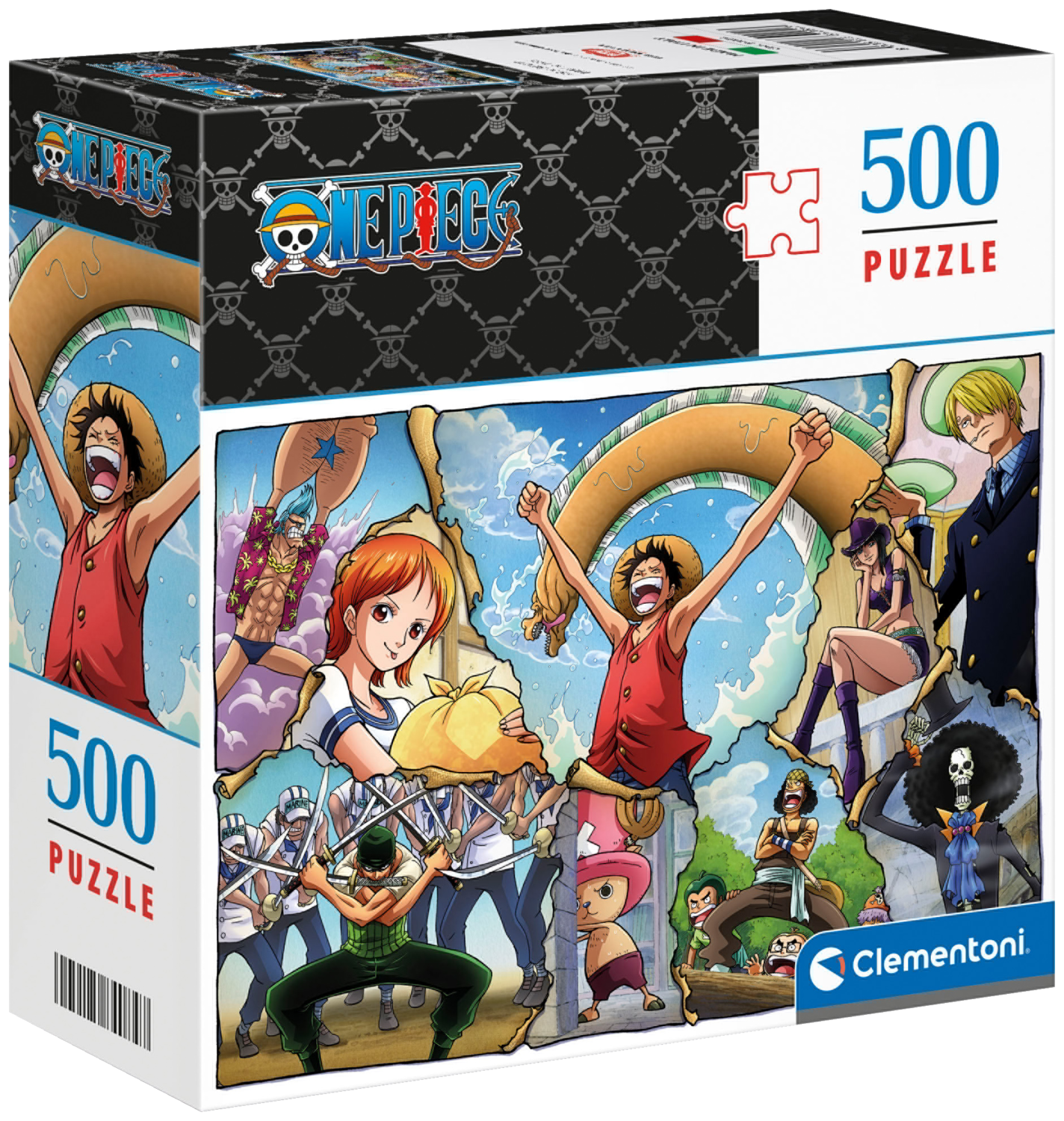 CLEMENTONI Puzzelset Dragon Ball of One Piece (One Piece - Winnaar)