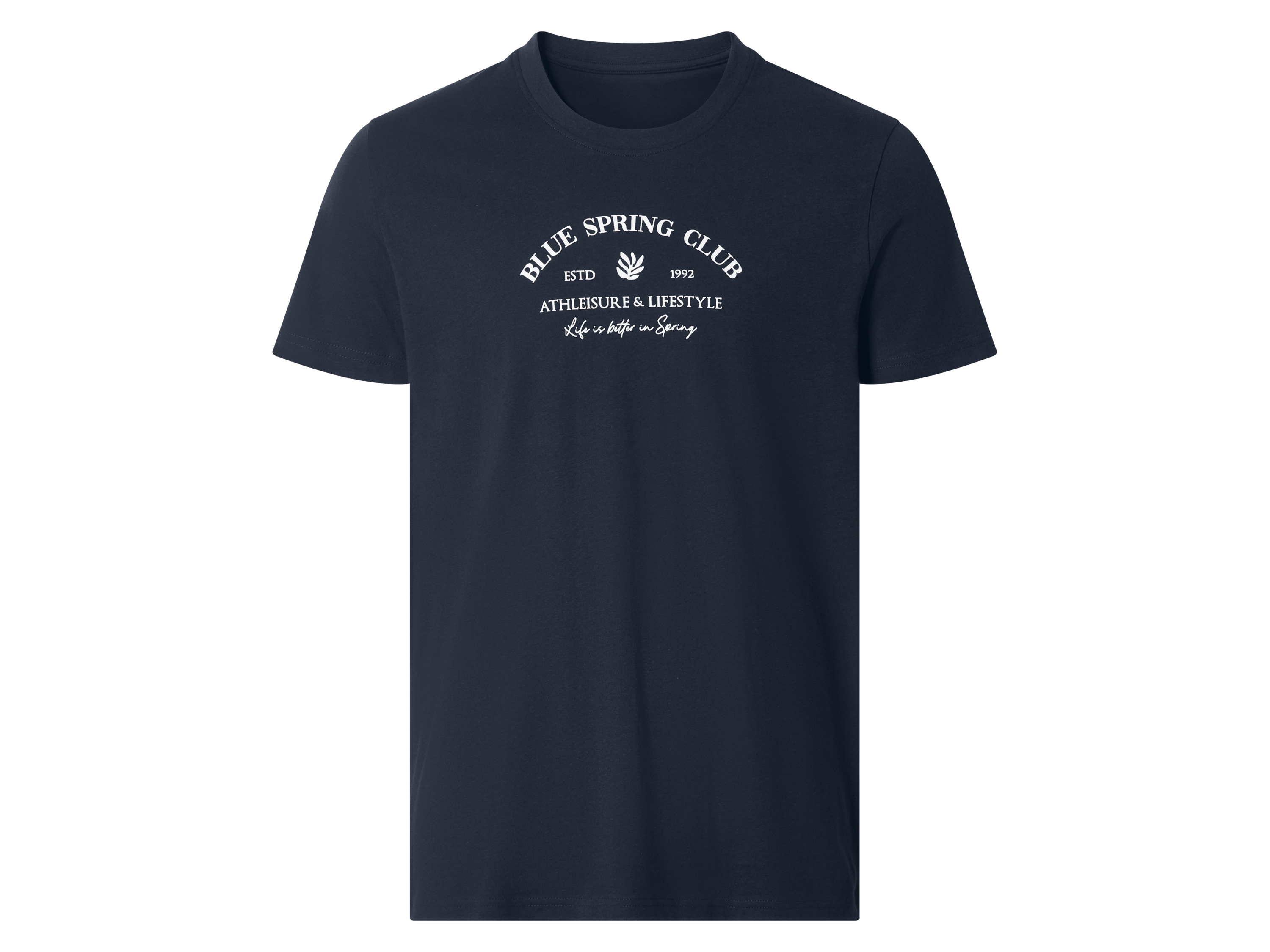 esmara Men Heren T-shirt (Marineblauw, L)