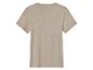 Beige linnen t-shirt, achterkant.