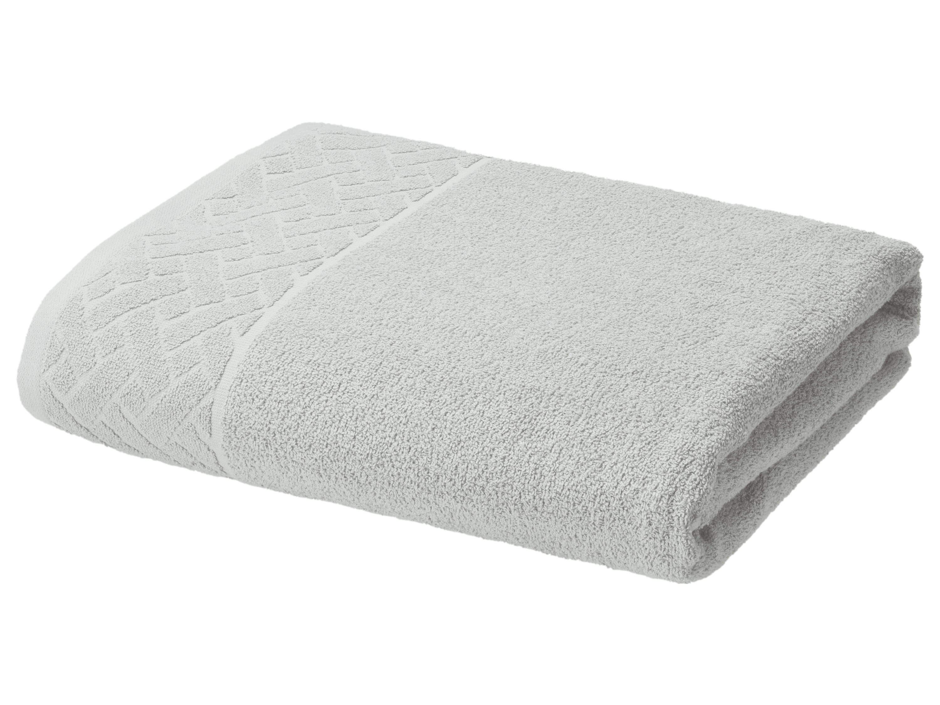 LIVARNO Handdoek 100 x 150 cm (Grijs)