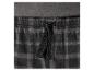 Grijze plaid pyjamabroek met trekkoord.