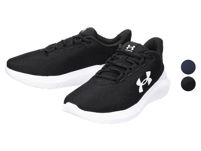 Under Armour sneakers, zwart en wit.