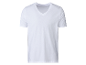 Een wit t-shirt met V-hals.