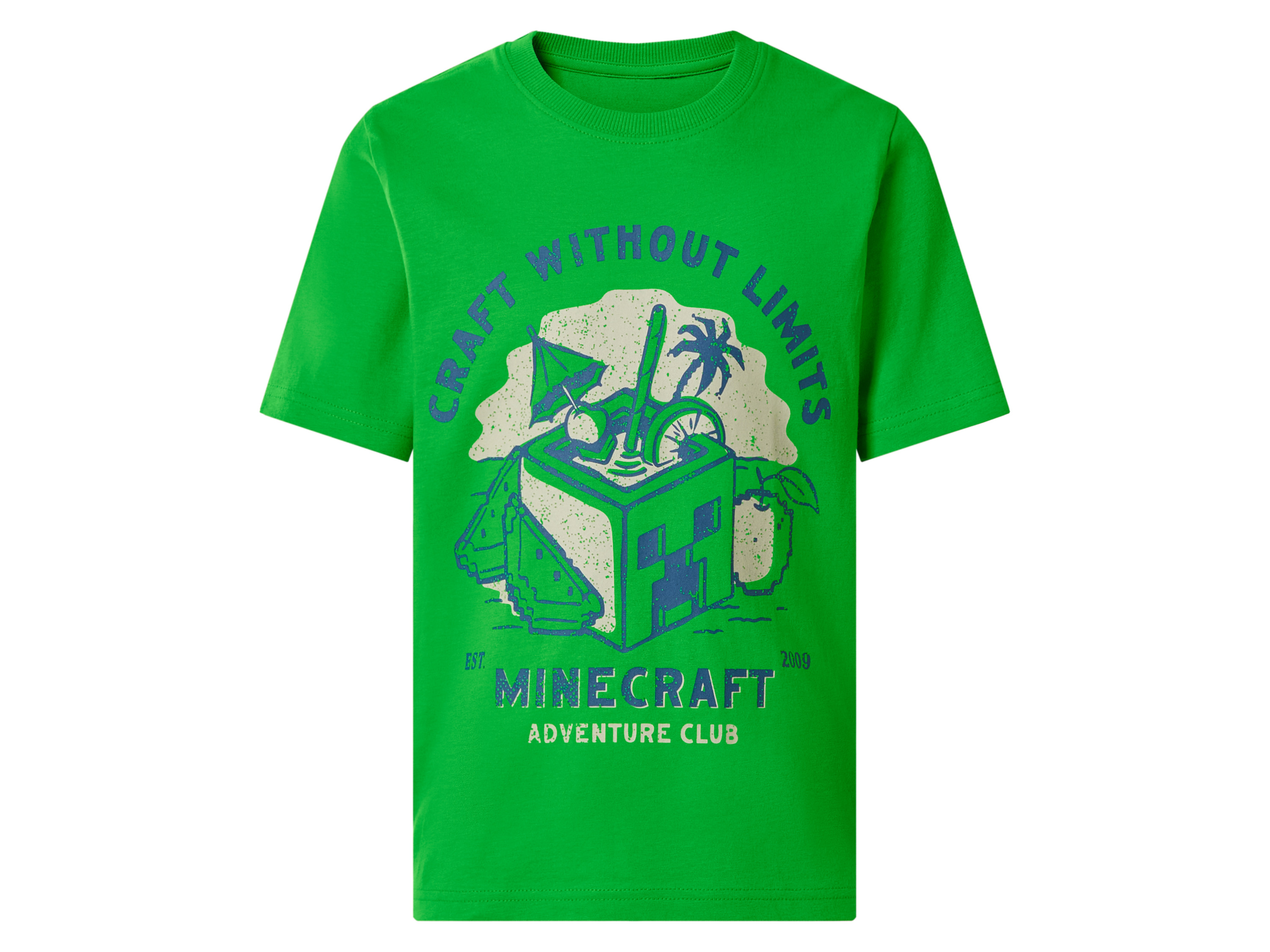 Kinder T-shirt (Groen, 122/128)