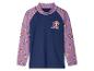 Paw Patrol kinders zwemshirt, lange mouwen, paars en donkerblauw.
