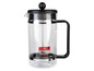 Een glazen 'The Original' French Press koffiezetapparaat.
