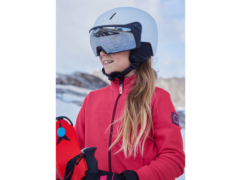 Ga naar volledige schermweergave: CRIVIT PREMIUM Kinder ski- en snowboardhelm met vizier - afbeelding 6