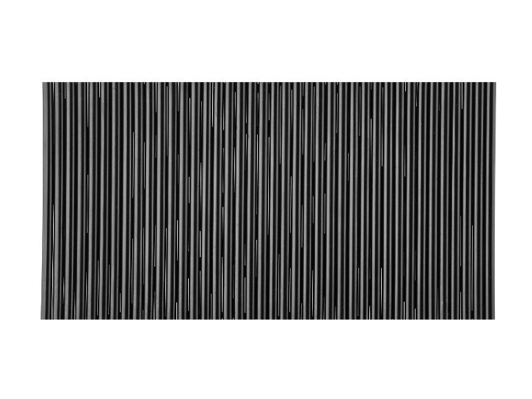 Een patroon van zwarte en grijze strepen.