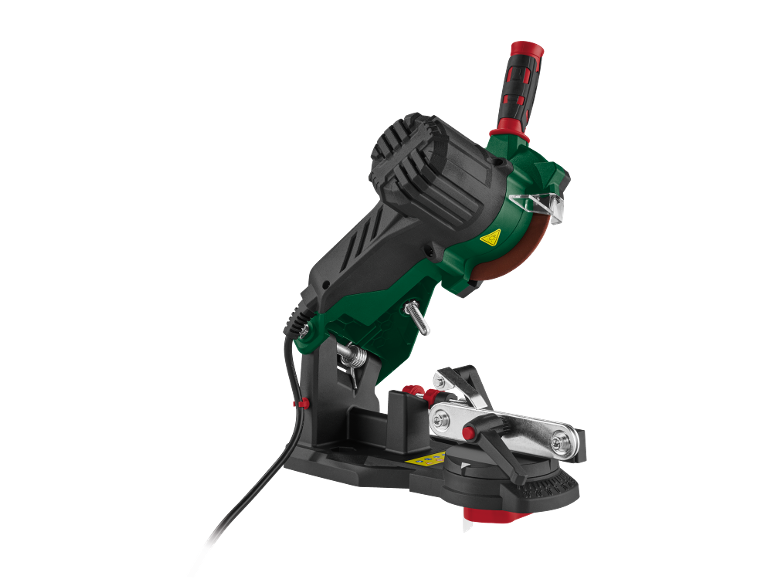 Einhell kettingzaag slijpmachine voor zaagonderhoud.