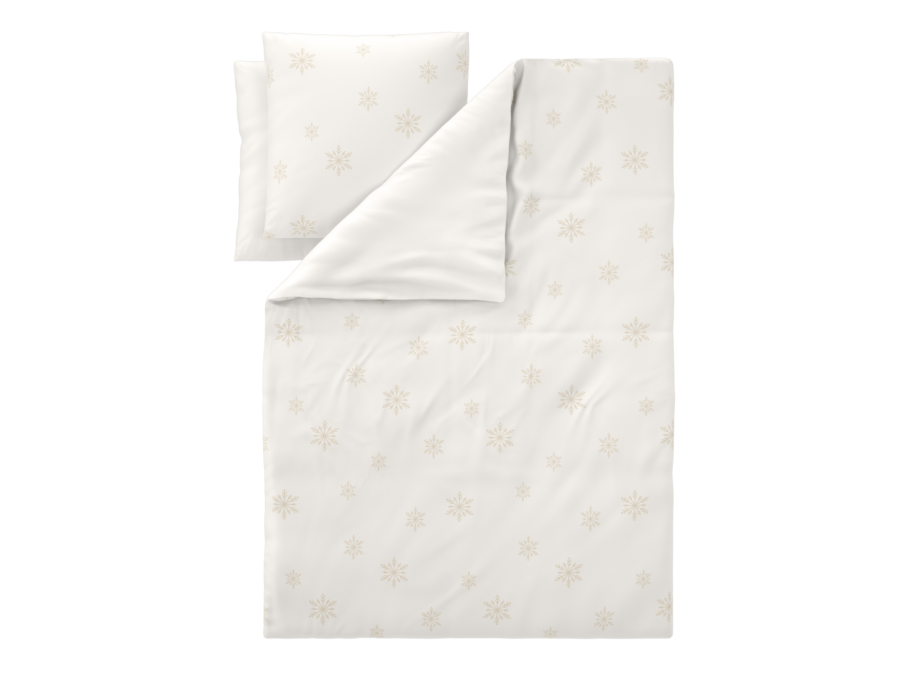 LIVARNO Satijnen dekbedovertrek 240 x 220 cm (Wit) afbeelding