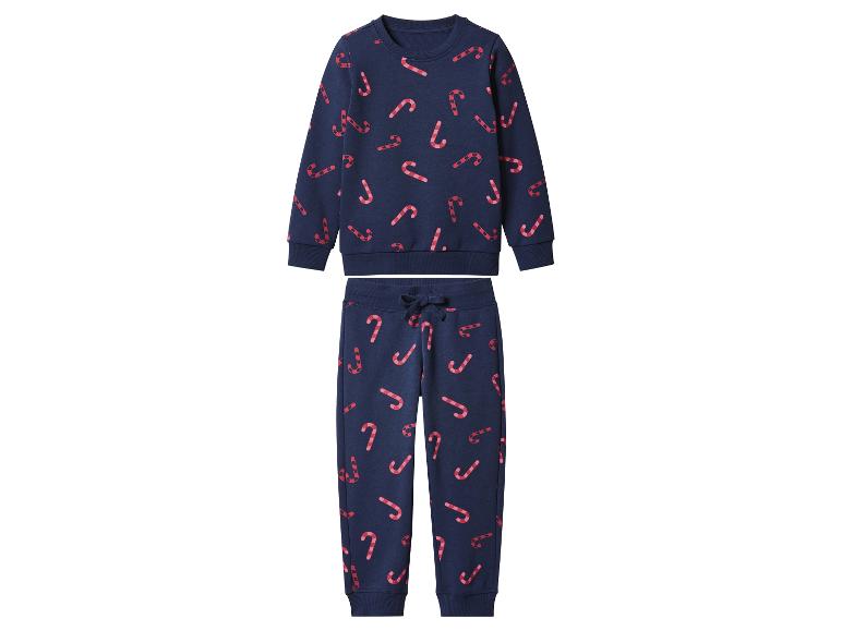 Tweedelige pyjama met zuurstokkenprint