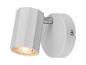 Moderne witte wandlamp.