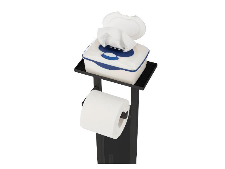 Toiletpapier- en vochtige doekjeshouder.